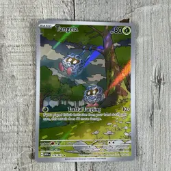 Tangela 178/165 Scarlet Violet 151 Illustration Rare Pokemon TCG Holo (2) - Image 2