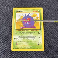 Venonat 97/130 Base Set 2 Pokemon NM - Image 1