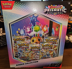 Prismatic Evolutions Binder Collection - Pokemon TCG - Sealed Scarlet & Violet - Image 1