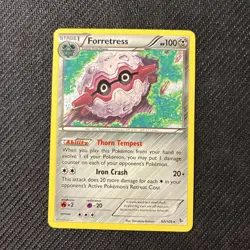 Forretress 60/106 XY Flashfire Rare Pokemon NM - Image 1