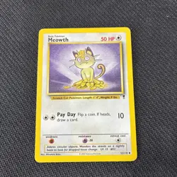 Meowth 53/110 Legendary Collection Pokemon MP - Image 1