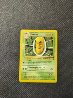 Kakuna 47/130 Base Set 2 Pokemon NM - Image 1