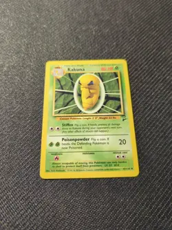 Kakuna 47/130 Base Set 2 Pokemon NM - Image 2