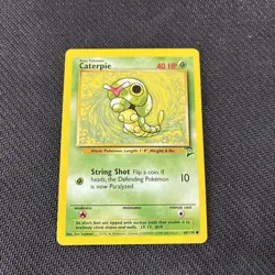 Caterpie 68/130 Base Set 2 Pokemon NM - Image 1
