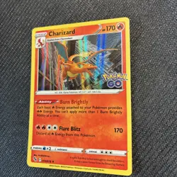 Charizard 010/078 Pokemon Go Holo Rare NM - Image 2