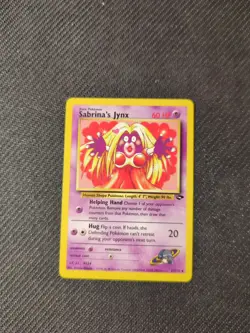 Sabrinas Jynx 57/132 Gym Challenge Pokemon NM - Image 1