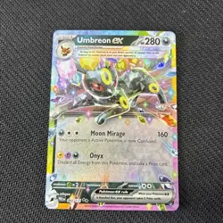 Umbreon ex 060/131 Prismatic Evolutions Pokemon NM - Image 1
