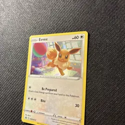 Eevee SWSH212 Holo Pokemon Promo NM - Image 3