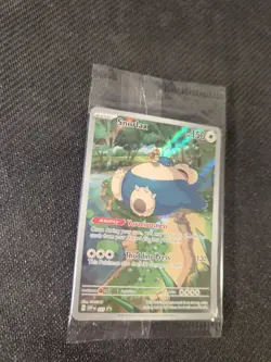 Sealed Snorlax 051 Blackstar 151 Promo Pokemon - Image 2
