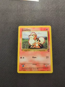 Growlithe 42/130 Base Set 2 Pokemon NM - Image 1