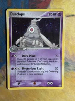 Dusclops 14/108 Holo Rare EX Power Keepers Pokemon Card HP - Image 2