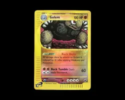 Pokemon TCG Golem Expedition Reverse Holographic Rare - Image 1