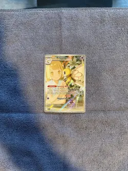 Pokemon TCG Lillie’s Ribombee 164/159 Sv09 Journey Together Full Art Holo - Image 1