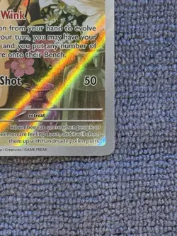 Pokemon TCG Lillie’s Ribombee 164/159 Sv09 Journey Together Full Art Holo - Image 3