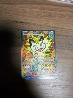 Meowth ex 121/088 (POTENTIAL GRADABLE) Perfect Order SIR Pokemon - Image 1
