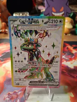 Pokemon TCG Ultra Rare Cyclizar EX Surging Sparks #228/191 - Image 1