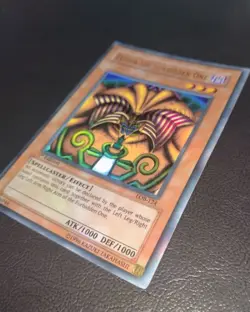 Yu-Gi-Oh! Exodia the Forbidden One LOB-124 1st Edition Ultra Asian English LP EX - Image 4