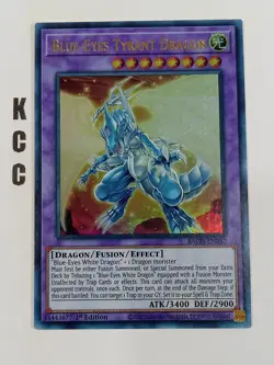 Yu-Gi-Oh! 1st Edition Bach-EN037 Blue-Eyes Tyrant Dragon - Image 1