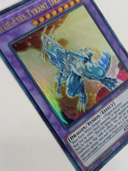 Yu-Gi-Oh! 1st Edition Bach-EN037 Blue-Eyes Tyrant Dragon - Image 2
