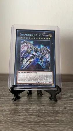 Yu-Gi-Oh! Divine Arsenal AA-ZEUS - Sky Thunder, Secret Rare, BLMR-EN084 - Image 1