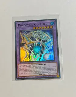 Yu-Gi-Oh! Dracotail Gulamel #JUSH-EN007 Super Rare 1st Edition (NM) - Image 1