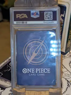 2025 One Piece Day Monkey D. Luffy P-110 PSA 10 Gem Mint Promo Brick Texture - Image 3