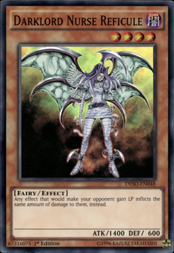 Darklord Nurse Reficule - Super Rare 1st Edition DESO-EN048 - MP - YuGiOh - Image 1