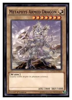 Yugioh Metaphys Armed Dragon #MP15-EN060 2015 Mega-Tins Mega Pack LP - Image 1