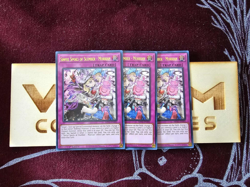 3x (M/NM) Sinful Spoils of Slumber Morrian MP25-EN202 Ultra Rare 1st Ed. Yugioh - Image 1