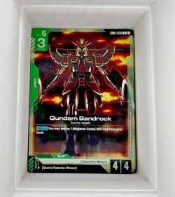 Gundam Card Game - Gundam Sandrock - Newtype Rising - NM Foil - Image 1
