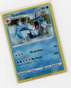 Gyarados 040/192 Rare Holo Pokemon TCG - Image 1