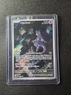 ‼SEALED Pokemon TCG Mewtwo Promo Holo 052 Sv: Scarlet & Violet 130 HP Basic EN - Image 2