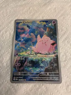 Pokemon TCG Mega Evolution Perfect Order Clefairy 094/088 Illustration Rare - Image 1