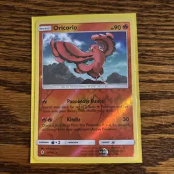 Pokemon Guardians Rising Oricorio Rare Reverse Holo 14/145 - Image 1