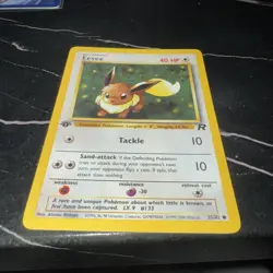 Eevee 55/82 Team Rocket WOTC 1st Edition Pokemon TCG Regular Common 1999 MP/HP - Image 2
