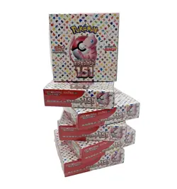 Lot of (6) Pokemon TCG Japanese SV2a 151 Booster Boxes SEALED/NEW - Image 1