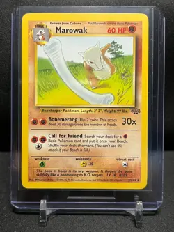 Marowak 39/64 Pokemon 1999 Jungle - LP - Image 1