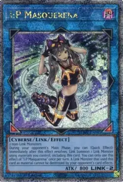 Yugioh! LP I:P Masquerena - BLMR-EN085 - Quarter Century Secret Rare - 1st Editi - Image 1
