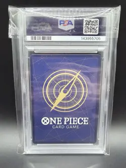 Namco O-Nami OP06-101 Alternate Art Foil Rare Wings of the Captain PSA 9 - Image 2