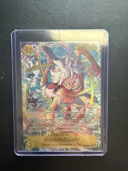 One Piece Card Game Monkey.D.Luffy EB04-061 SEC Alternate Art M/NM - Image 3