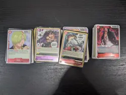 Around 1200 One Piece TCG Cards Bulk Lot - C , UC, L, R Mixed Sets - Image 3