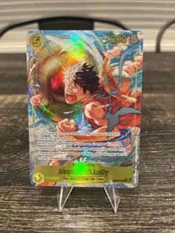 Monkey D Luffy OP15-119 Alternate Art SEC One Piece Adventure on Kami's Island - Image 1