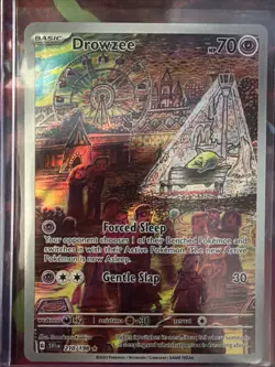 Pokemon Drowzee TCG Scarlet & Violet Base Set Holo Card 210/198 - Image 3