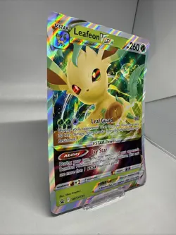 {ON HOLD} Leafeon VSTAR 195 SWSH: Sword & Shield Oversized Promo Holo Card LP - Image 3