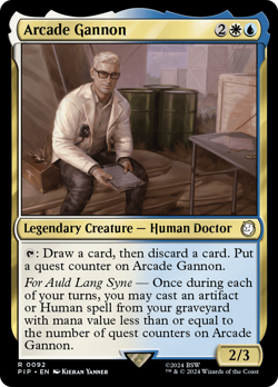 Arcade Gannon Fallout NM Rare MAGIC THE GATHERING MTG CARD ABUGames - Image 1