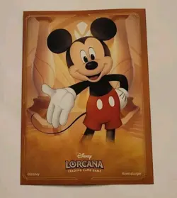 D23 Expo 2024 Disney Lorcana Mickey Mouse Playful Sorcerer Promo Card - Image 4