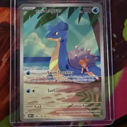 Pokemon TCG Destined Rivals Misty's Lapras Card 194/182 Near Mint Condition - Image 1