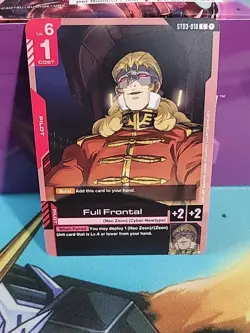 Gundam Card Game Full Frontal - ST03-010 Common➕ English Edition - Image 1