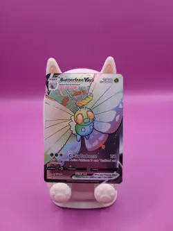 Butterfree Vmax 190/189 Darkness Ablaze NM Full Art Rainbow Rare Pokemon Card - Image 1