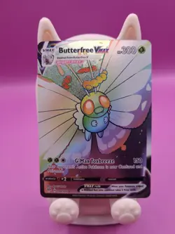 Butterfree Vmax 190/189 Darkness Ablaze NM Full Art Rainbow Rare Pokemon Card - Image 2